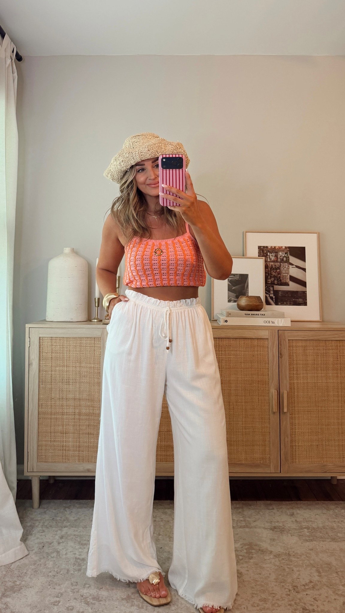 35% off with LEANN35 cute effortless and comfy vacation outfit! size M in both (top has a relaxed fit, could size down if in between) summer outfit, vacation outfit @VICI 

#LTKTravel #LTKootd