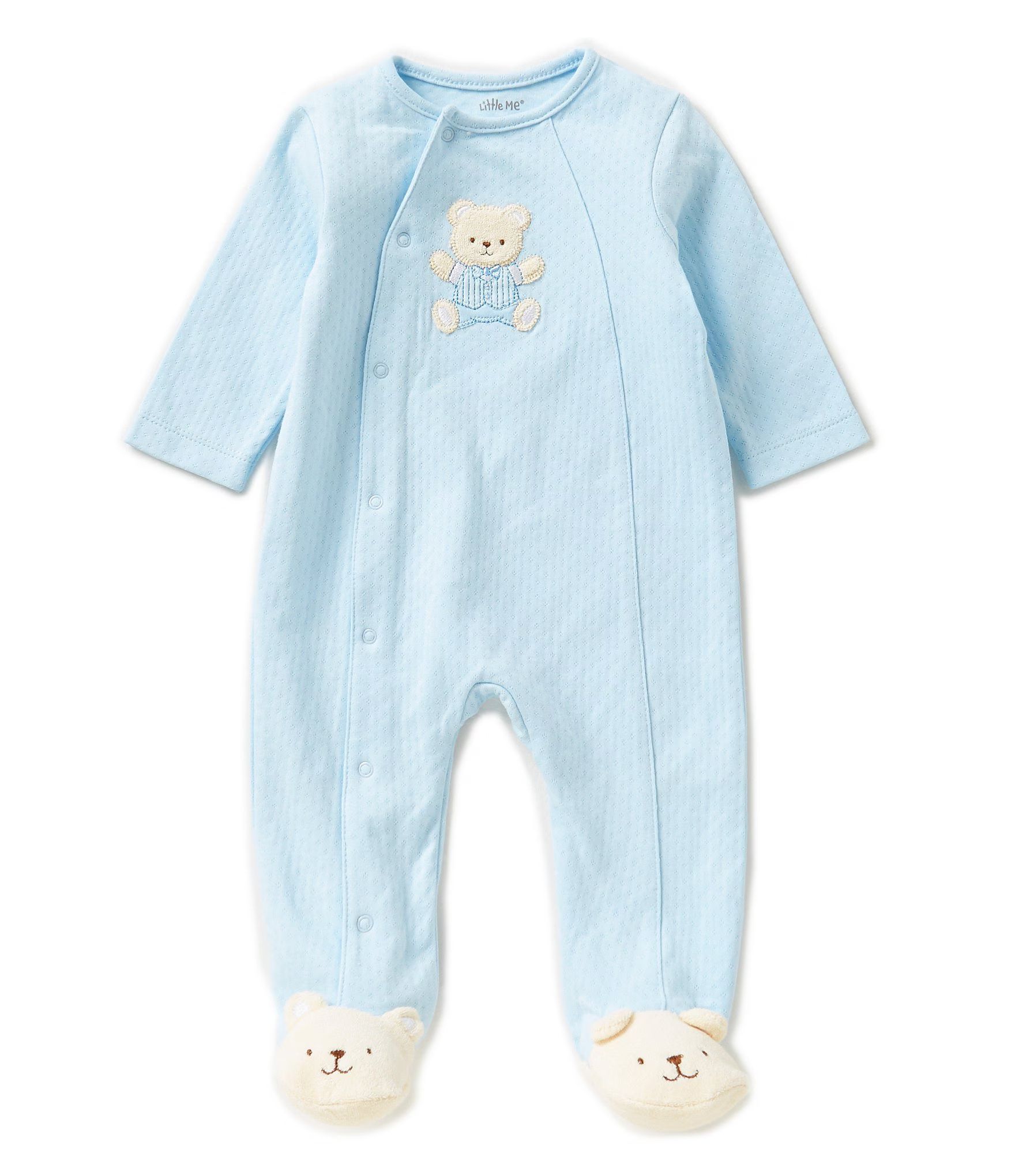 Baby Boys Preemie-12 Months Cute Bear Footed Coverall | Dillards