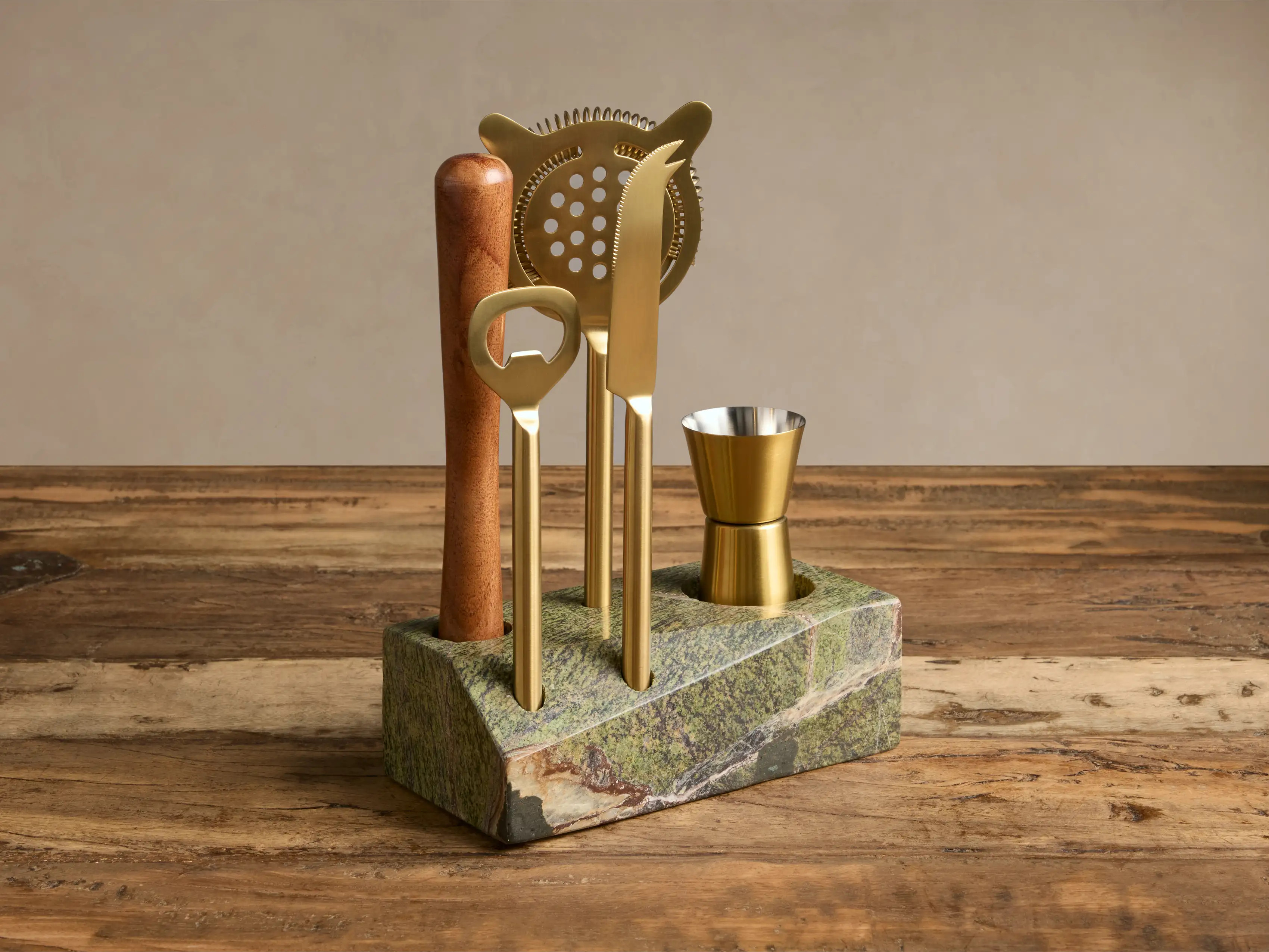 Rhodes Bar Tool Set | Arhaus