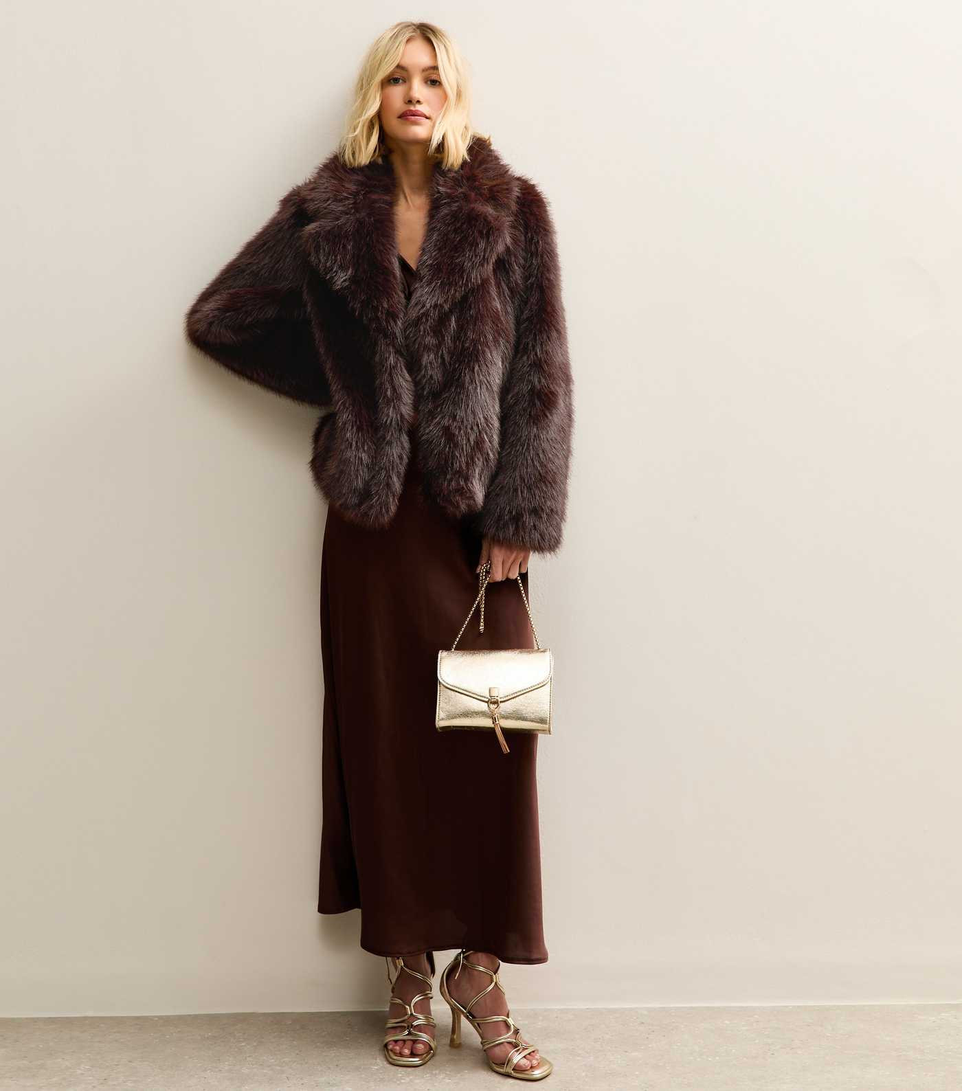 Brown Faux Fur Coat | New Look | New Look (UK)