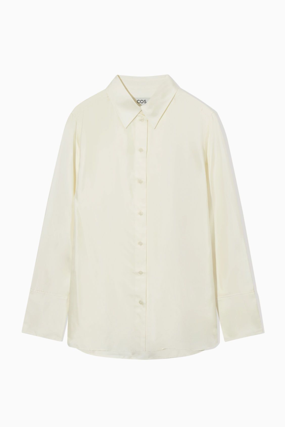 OVERSIZED PURE SILK SHIRT | COS UK