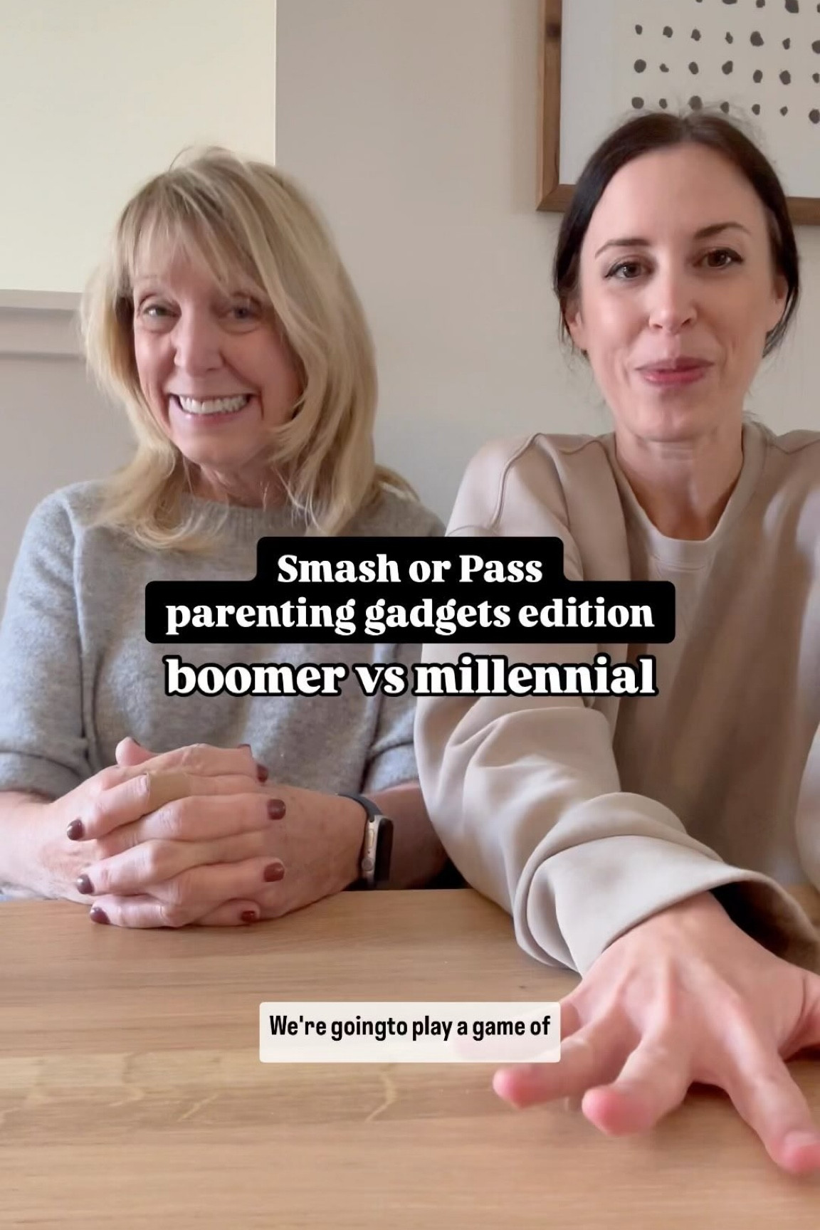 Putting OG Boomer Mom to the test: Smash or Pass on all the parenting gadgets I own

 #millennials #momsofinstagram