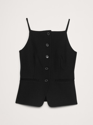 Everywhere Ponte Vest Top | Banana Republic (US)