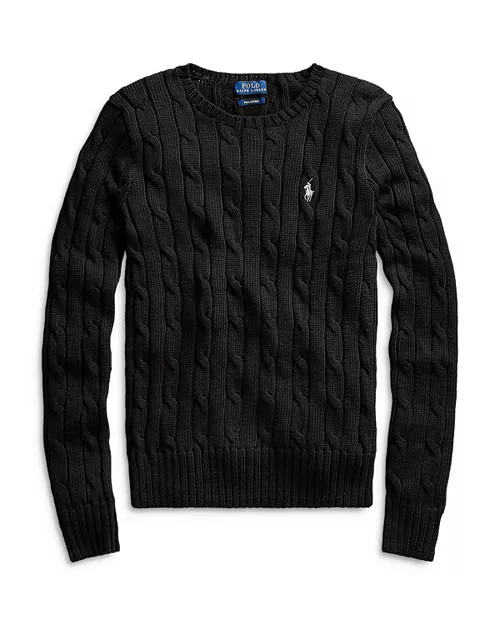 Ralph Lauren Cotton Cable Knit Sweater  | Bloomingdale's Women | Bloomingdale's (US)