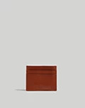 The Leather Card Case | Madewell