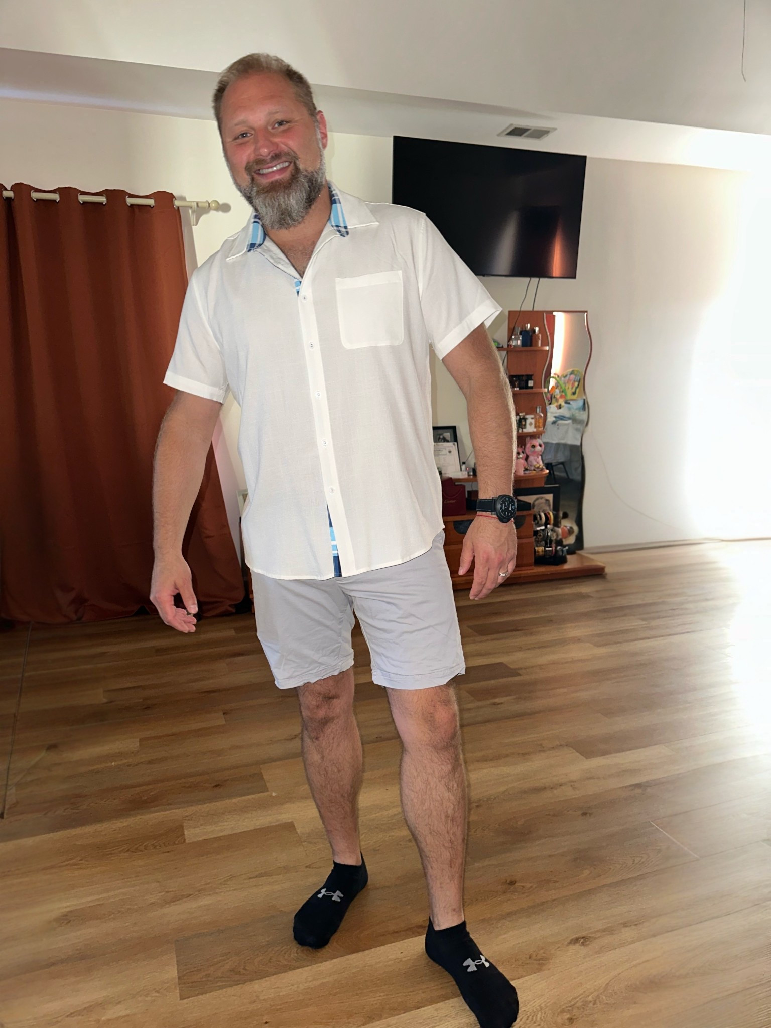 My husband is wearing another one of his favorite Coofandy shirts! 

#LTKSeasonal #LTKSaleAlert #LTKMens