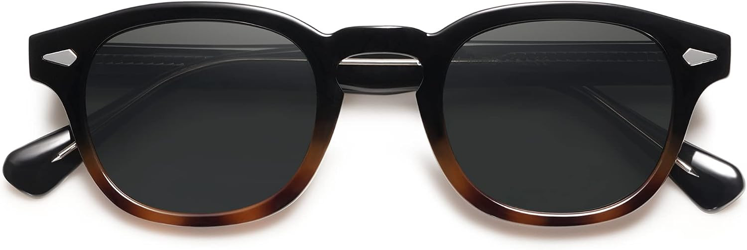 SOJOS Retro Small Round Sunglasses for Men Women Trendy Circle Style UV400 Lenses Unisex Sun Glasses SJ2251 | Amazon (US)