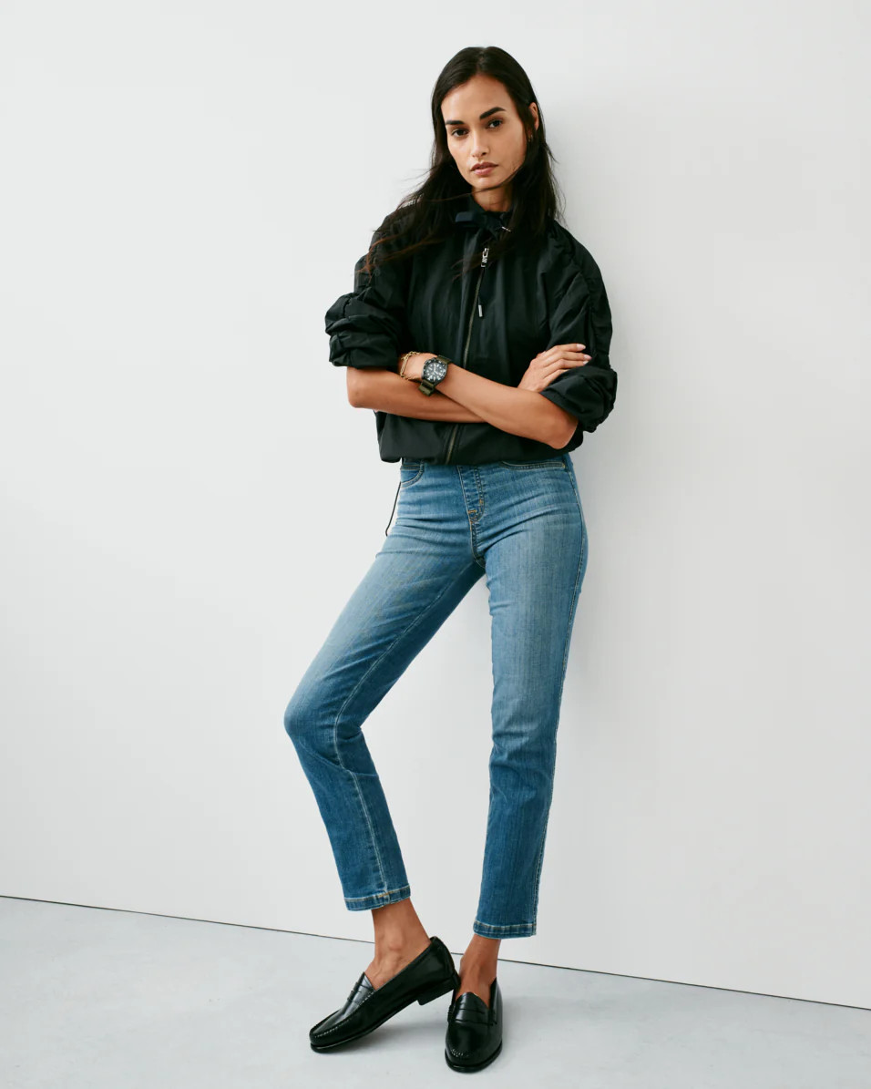 SPANXshape™ EveryWear Straight Leg Jeans, Vintage Indigo | Spanx