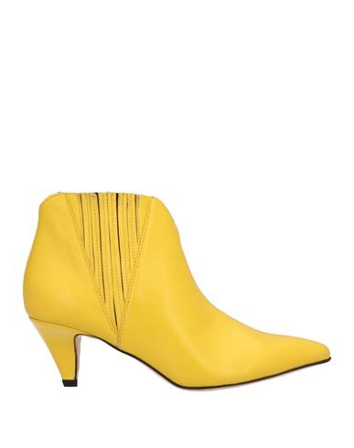 Douuod Woman Ankle boots Yellow Size 6 Soft Leather | YOOX (US)