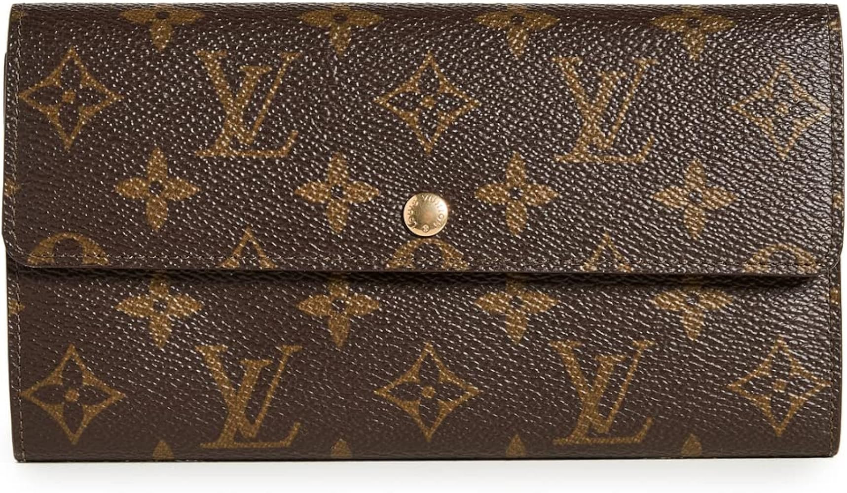 Louis Vuitton Women's Pre-Loved Porte Monnaie Wallet, Brown, One Size | Amazon (US)