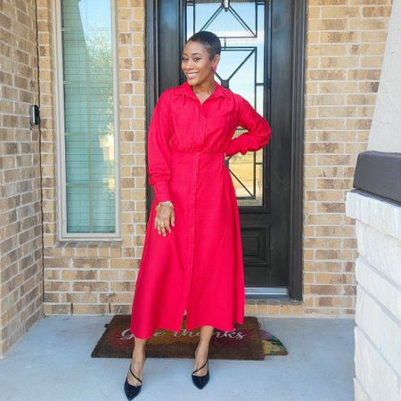 Happy Valentine's Day! May this day be a day of love. Love for yourself, others, community, or a partner. This dress...lady in red 🥰#targetstyle #fashionover40 

#LTKsalealert #LTKover40 #LTKworkwear