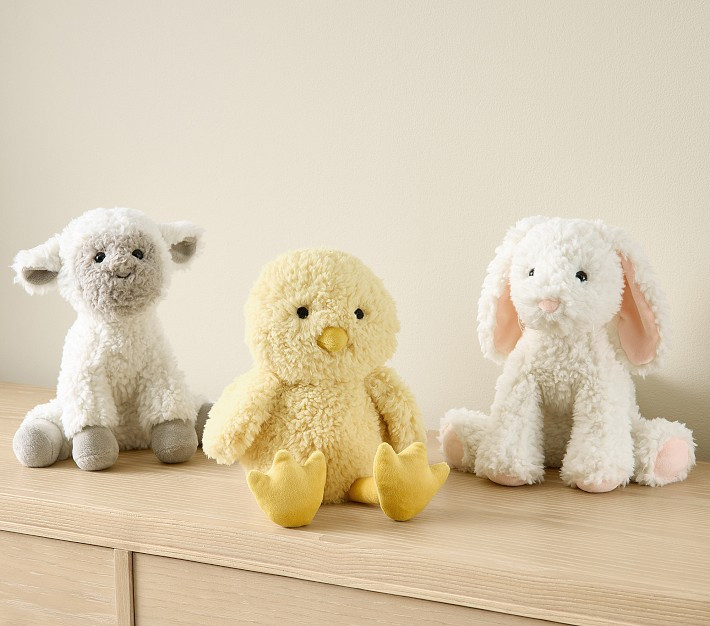 Sherpa Plush Animals | Pottery Barn Kids