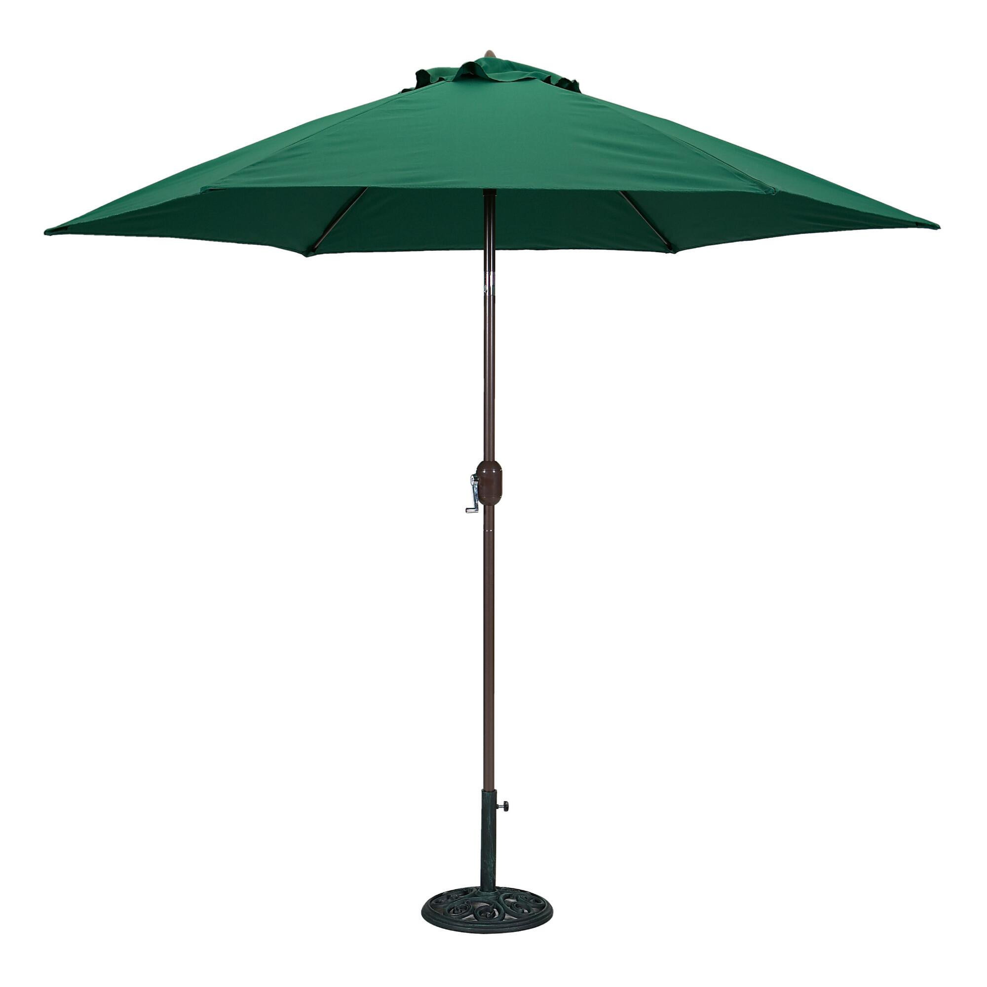 Solid 9 Foot Tilting Patio Umbrella | World Market