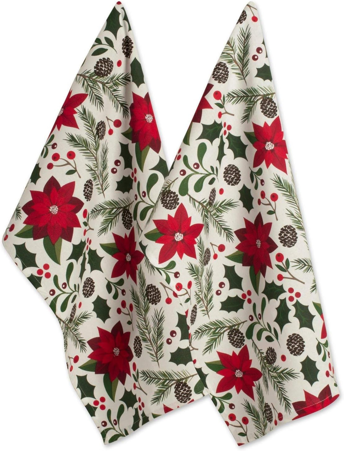 DII Woodland Christmas Kitchen Collection, Dishtowel Set, 2 Piece | Amazon (US)