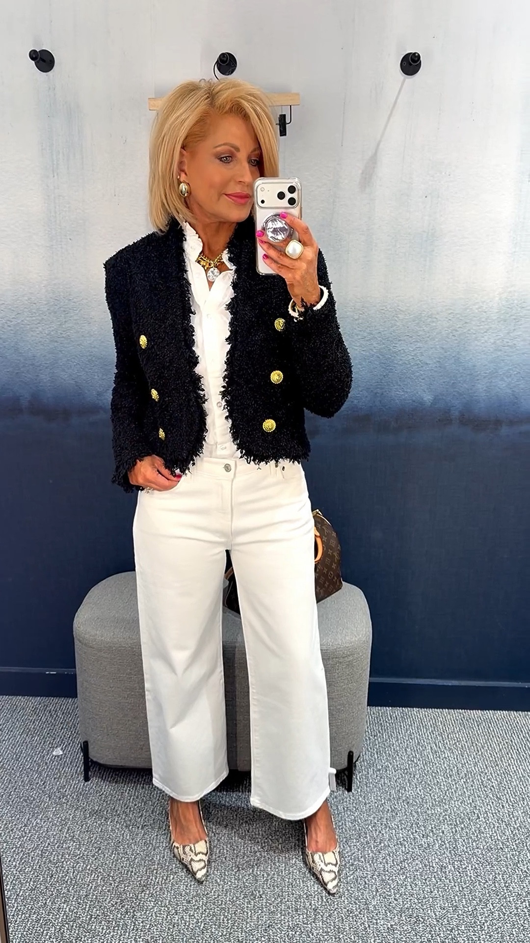 These jeans 🤩
Jeans/27
Jacket/lg

#LTKgrwm #LTKOver40 #LTKootd