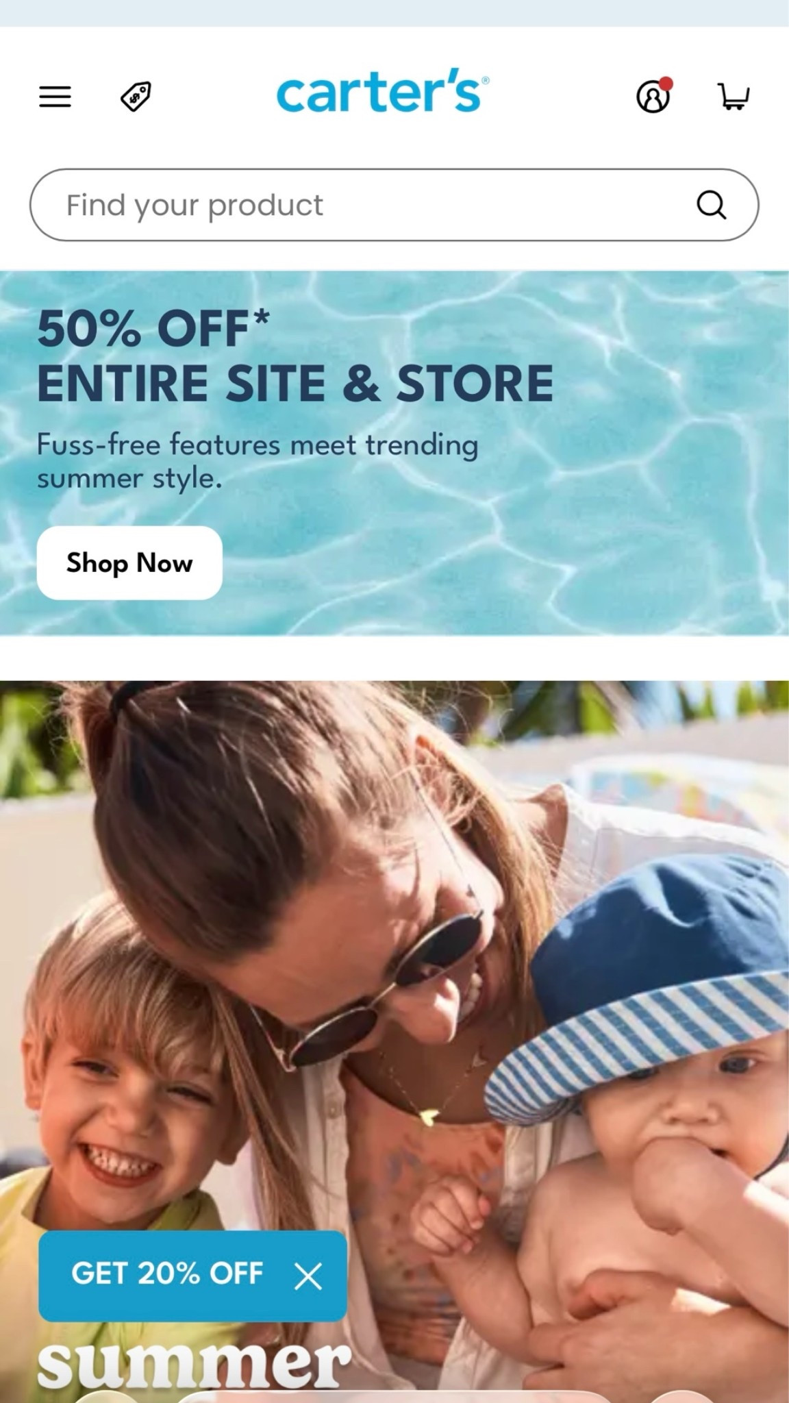 Carters 50% of sale happening now!!

#LTKSaleAlert #LTKBaby #LTKmomlife