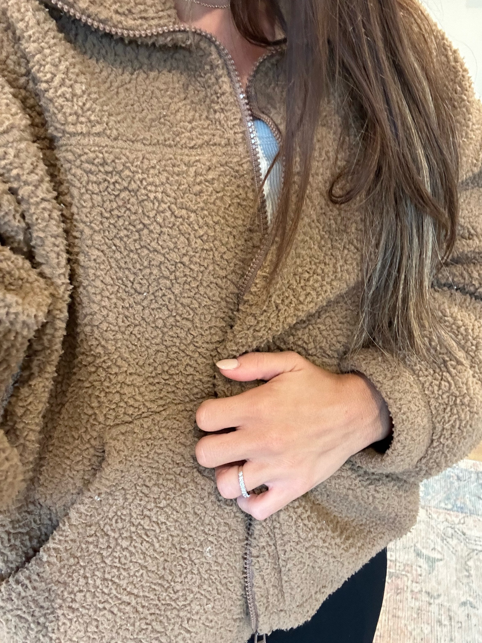 Rainy days call for Sherpa sweaters and an extra cup of coffee 

#LTKFindsUnder50 #LTKSaleAlert #LTKSeasonal