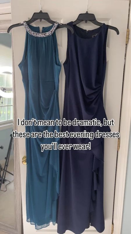 I don’t mean to be dramatic, but these are the best evening gowns ever. And they fit the tall girls.

Hey fashion lovers! Today, I’m thrilled to share two stunning pieces from Alex Evenings that will have you turning heads at any event. Whether you’re attending a glamorous gala or an elegant dinner, these dresses are perfect for creating timeless, classic looks that never go out of style.

👗 Navy Blue Sleeveless Stretch Crepe Gown:
* Elegant and sleek design that hugs your curves
* Made from high-quality stretch crepe fabric for comfort and style
* Features a sleeveless silhouette perfect for showing off toned arms
* Ideal for formal events, weddings, or black-tie occasions
* Pair with silver or gold accessories for a chic ensemble

Hi I’m Suzanne from A Tall Drink of Style - I am 6’1”. I have a 36” inseam. I wear a medium in most tops, an 8 or a 10 in most bottoms, an 8 in most dresses, and a size 9 shoe. 

Over 50 fashion, tall fashion, workwear, everyday, timeless, Classic Outfits, spring dress, spring outfit, spring fashion, spring outfit ideas, spring outfits, cute spring outfits, spring outfit, spring fashion, wedding guest dress, jeans, white dress, sandals

summer style, summer wedding guest, white dress, sandals, summer outfit, summer fashion, summer outfit ideas, summer concert outfit, jeans, sandals, shorts

#LTKParties #LTKOver40 #LTKWedding