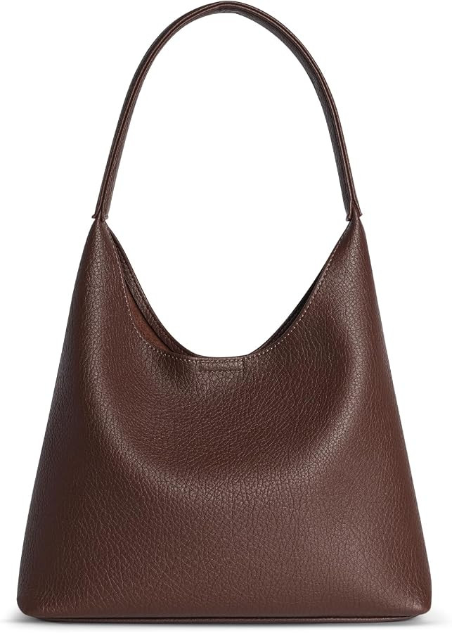 Hobo Bags for Women, Small Everyday Purse, Slouchy Shoulder Bag Trendy | Amazon (US)