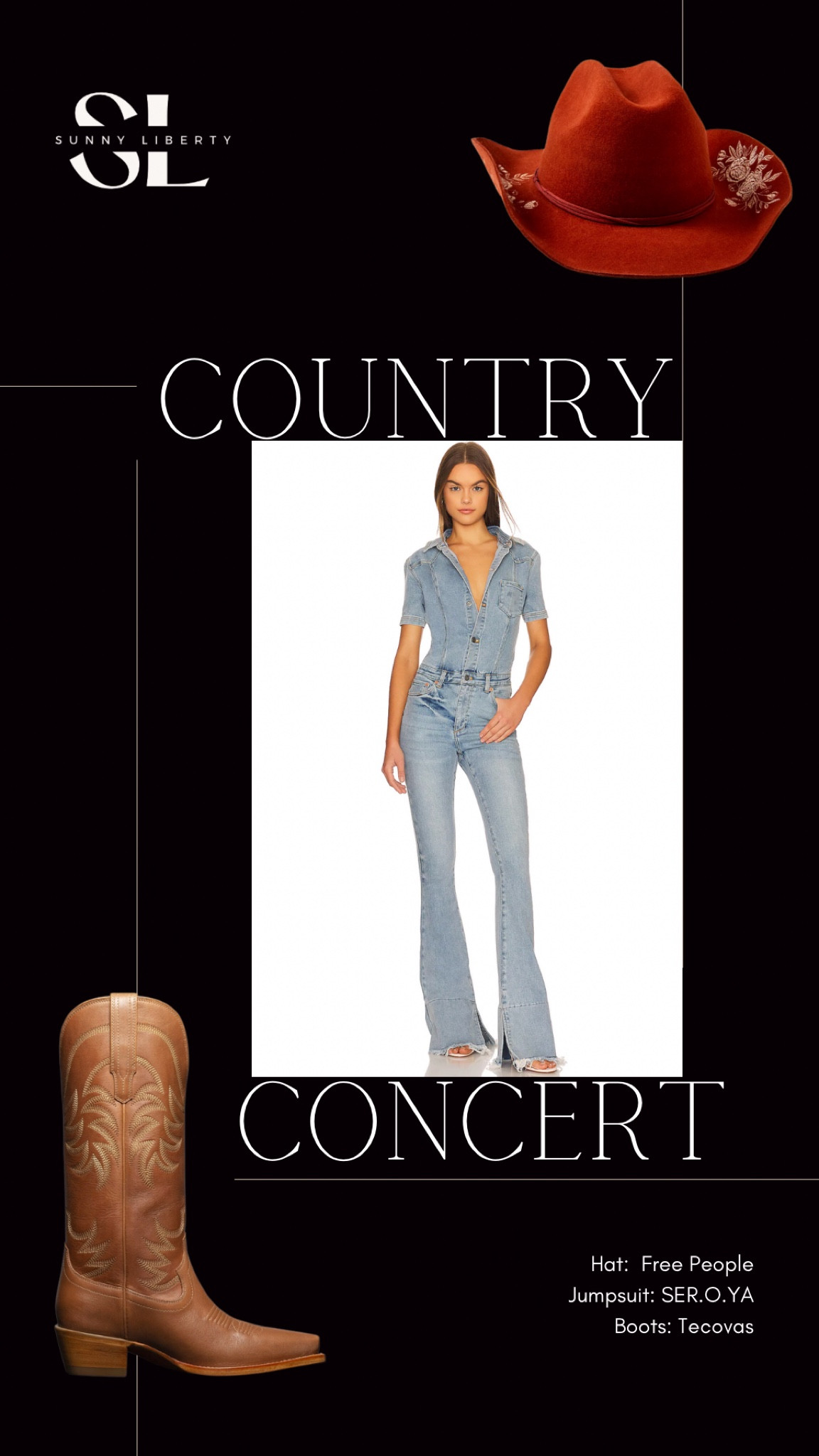 Country concert outfit inspiration!

Western Outfit • Cowgirl • Boots

#LTKFestival
