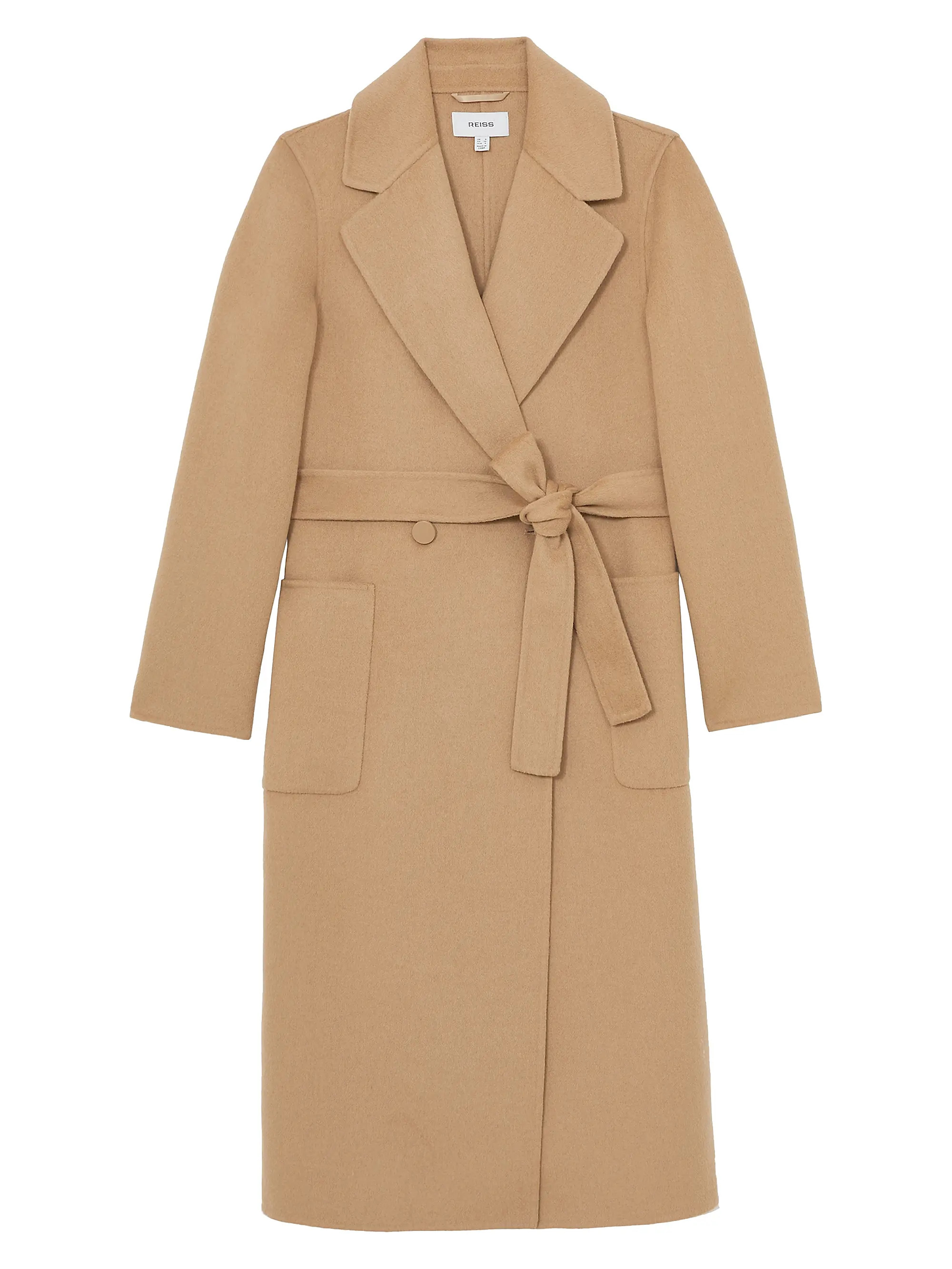 Reiss Lucia Double-Breasted Blindseam Coat | Saks Fifth Avenue | Saks Fifth Avenue