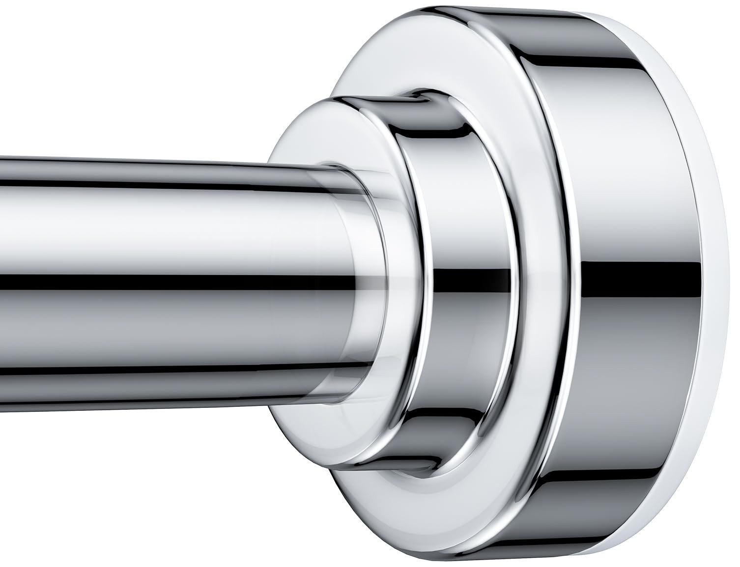 TEECK Shower Curtain Rod, 32-80 inch Adjustable Spring Tension Curtain Rod, Never Rust Anti-Slip ... | Amazon (US)
