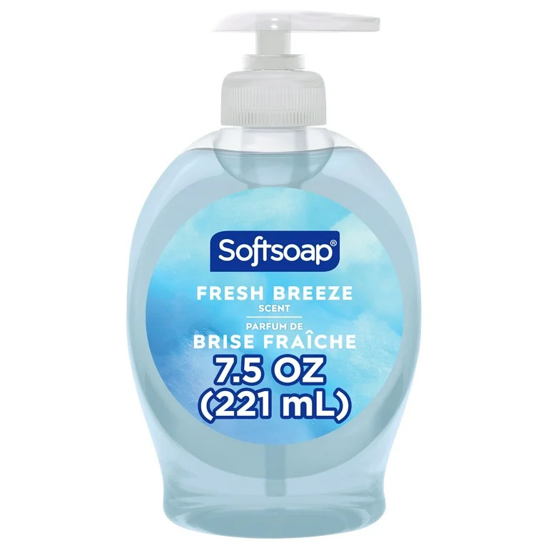 Softsoap Liquid Hand Soap, Kitchen and Bathroom Hand Soap, Fresh Breeze, 7.5 Fluid Ounce | Walmart (US)
