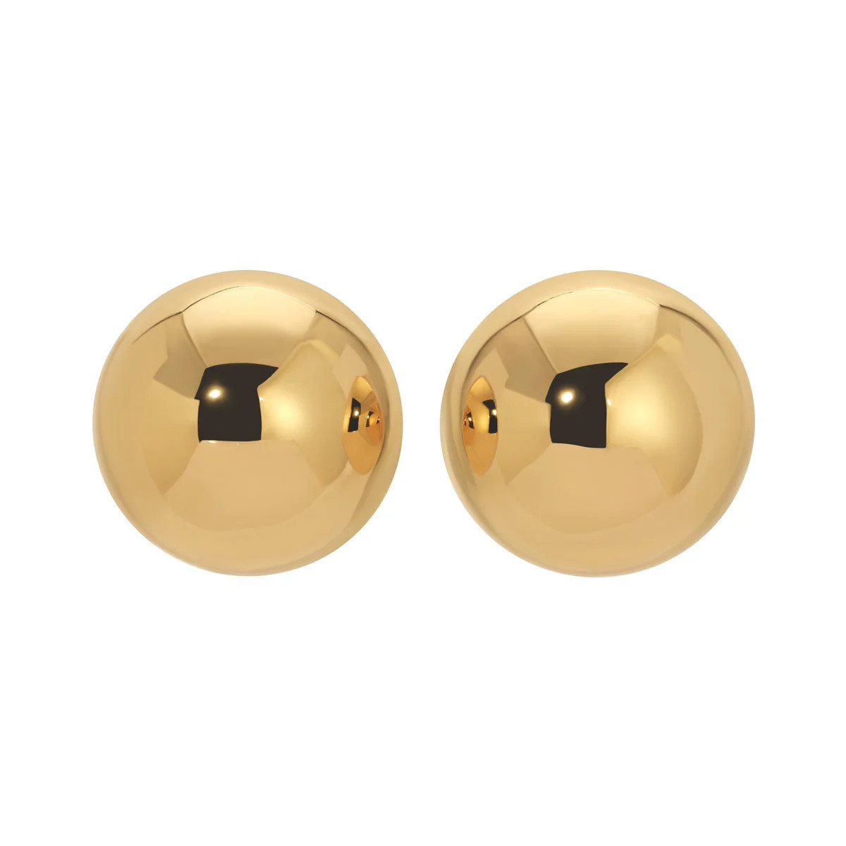 Sphere Earrings - Gold Grande | Erin Fader Jewelry Design