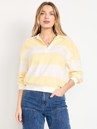 Long-Sleeve Rugby Top | Old Navy (CA)