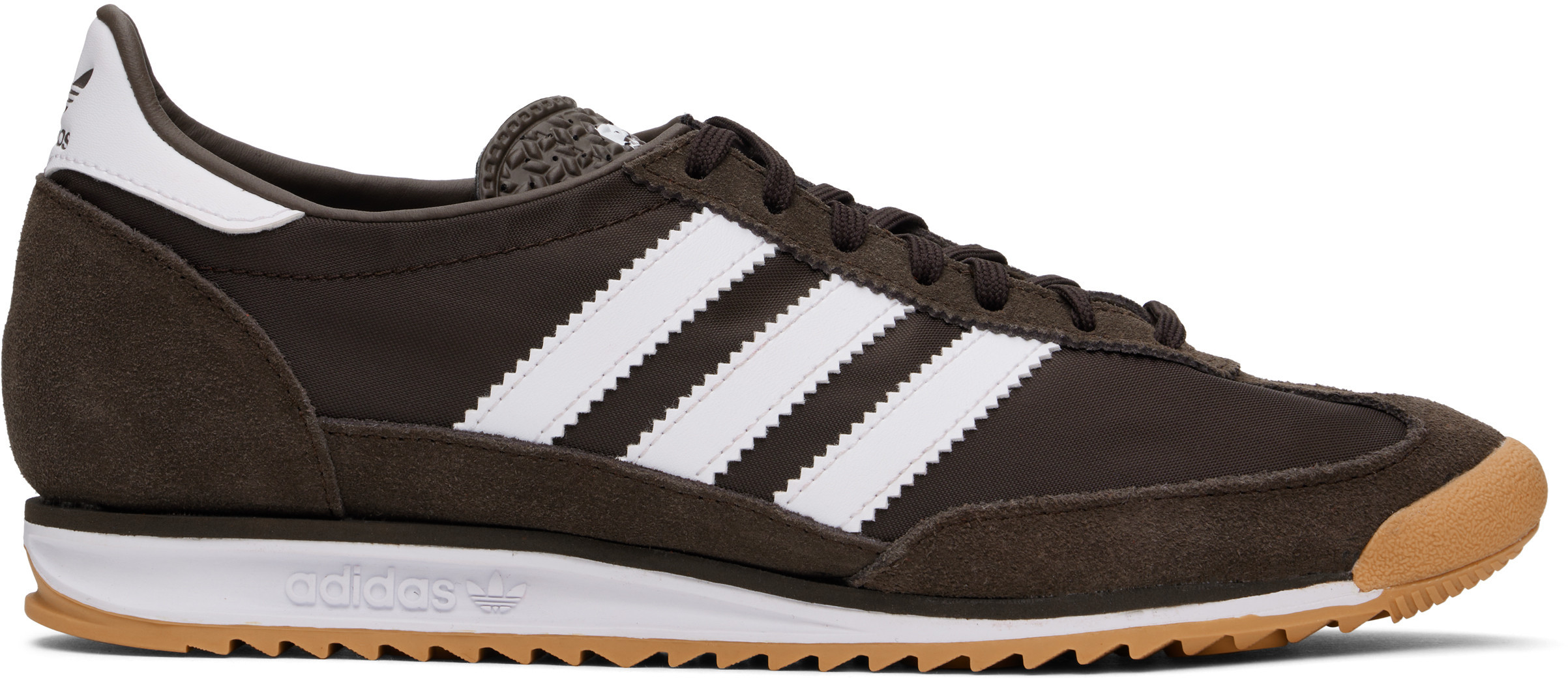 adidas Originals Brown SL 72 OG Sneakers | SSENSE