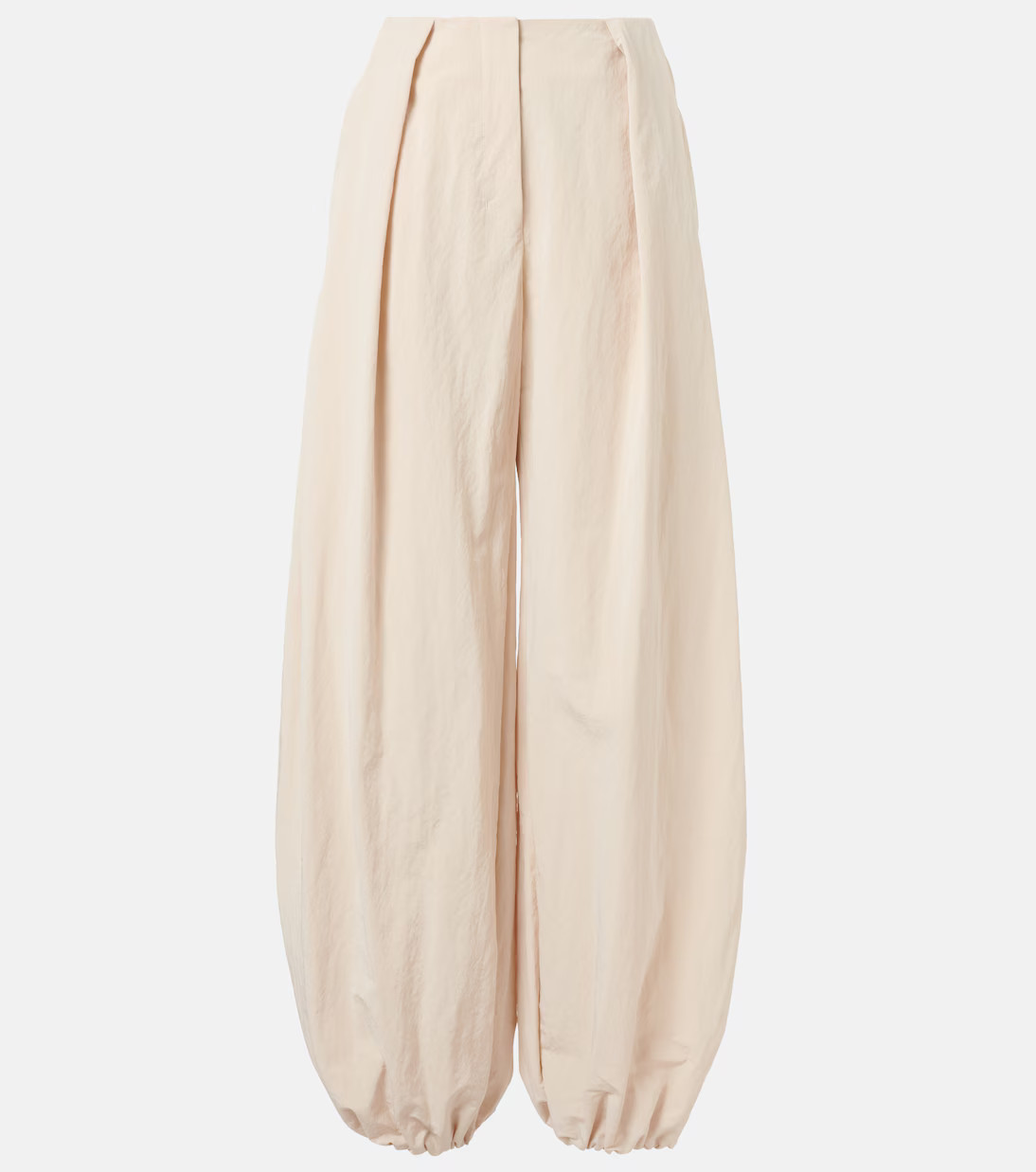 Calisson pleated mid-rise wide-leg pants | Mytheresa (US/CA)