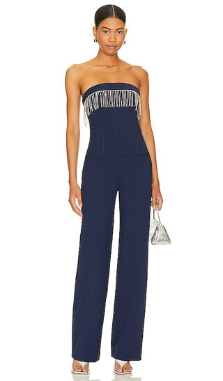 Indigo Jumpsuit in Navy | Revolve Clothing (Global)