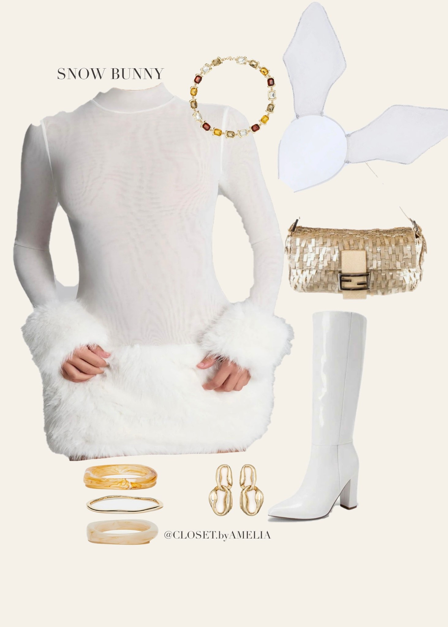 Halloween Outfit Inspo 🐰🤍 - Snow Bunnyy

#LTKautumn #LTKpartywear #LTKuk