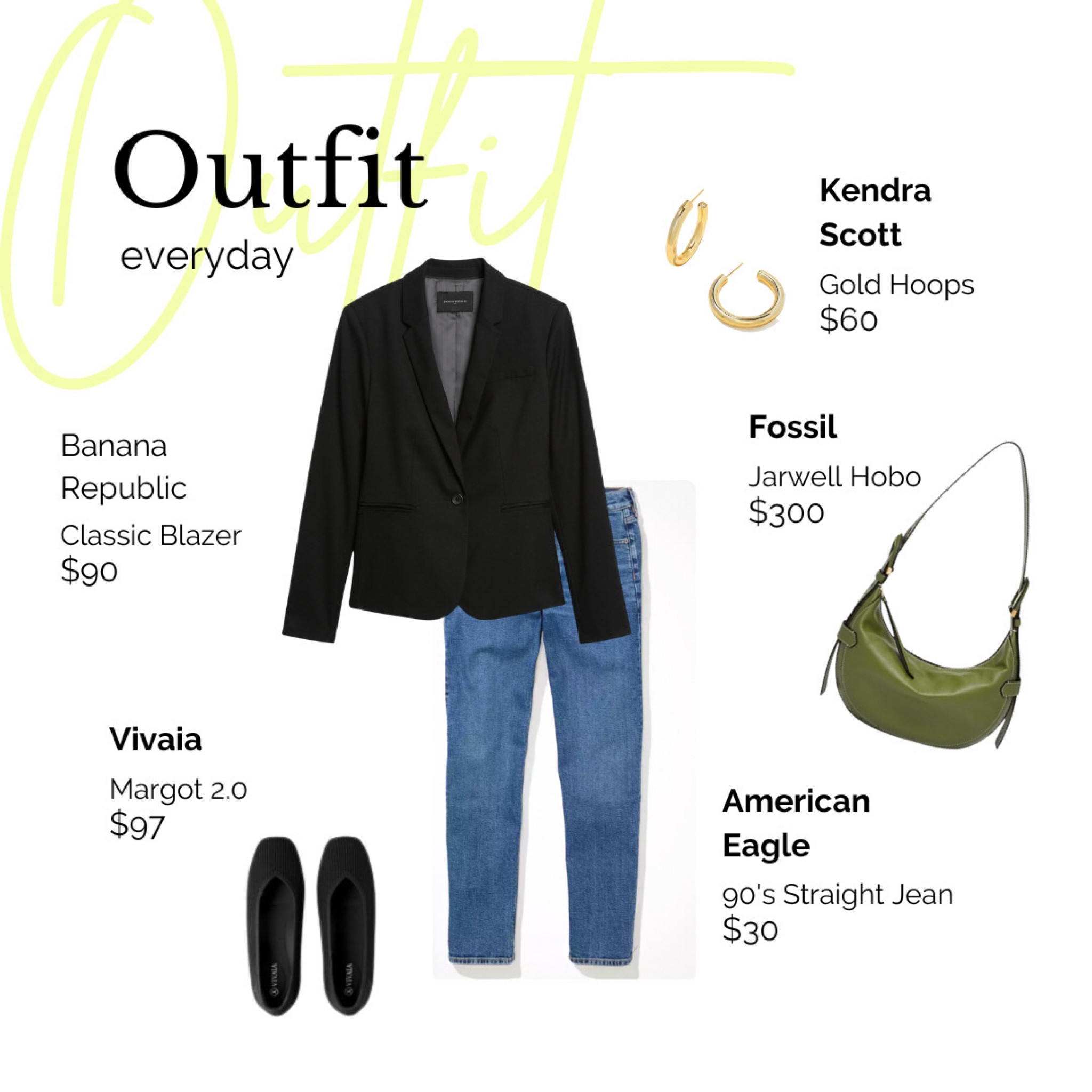 An everyday outfit that works for running errands or a trip to the office - completely made of basics! 

#LTKstyletip #LTKworkwear
