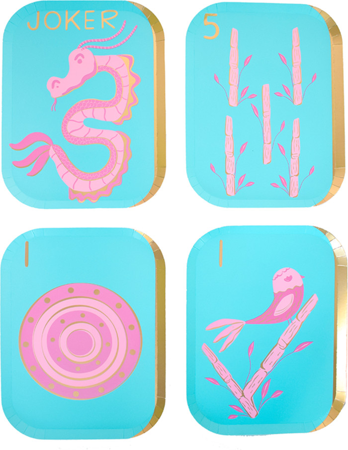 Mahjong Tile Dinner Plates | Nordstrom