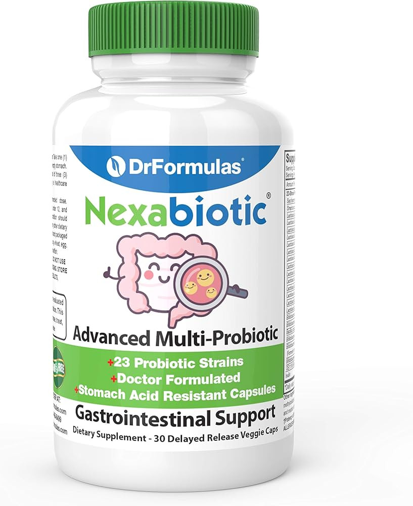 DrFormulas Nexabiotic 23 Multi Probiotic for Women and Men - Dr. formulated with Lactobacillus Ac... | Amazon (US)