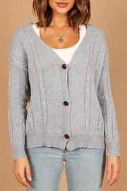 Lily Cardigan - Grey | Petal & Pup (US)