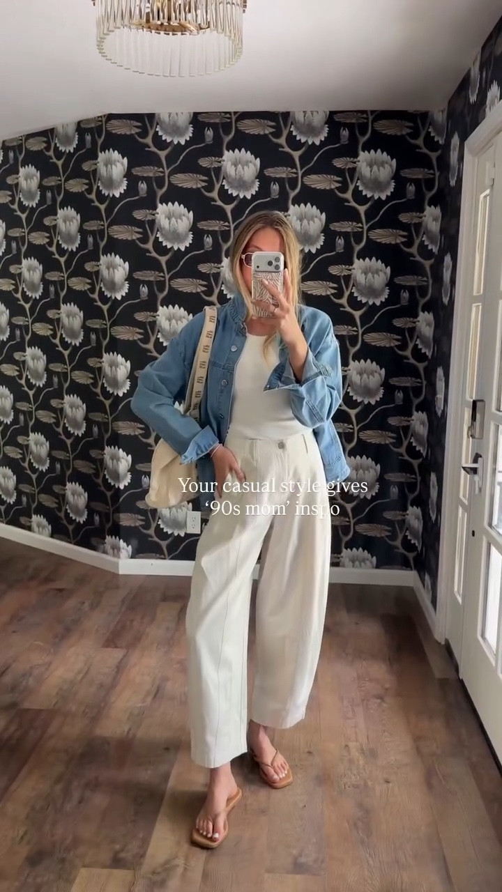 You can’t take the basics and classic pieces of ‘90’s mom style’ from me 👖 Timeless, effortless, chic with butter yellows, linen, denim. Obsessed 

Comment SHOP here to shop these looks!

#outfitinspo #styleinspo #ltkstyletip #90saesthetic #90sstyle