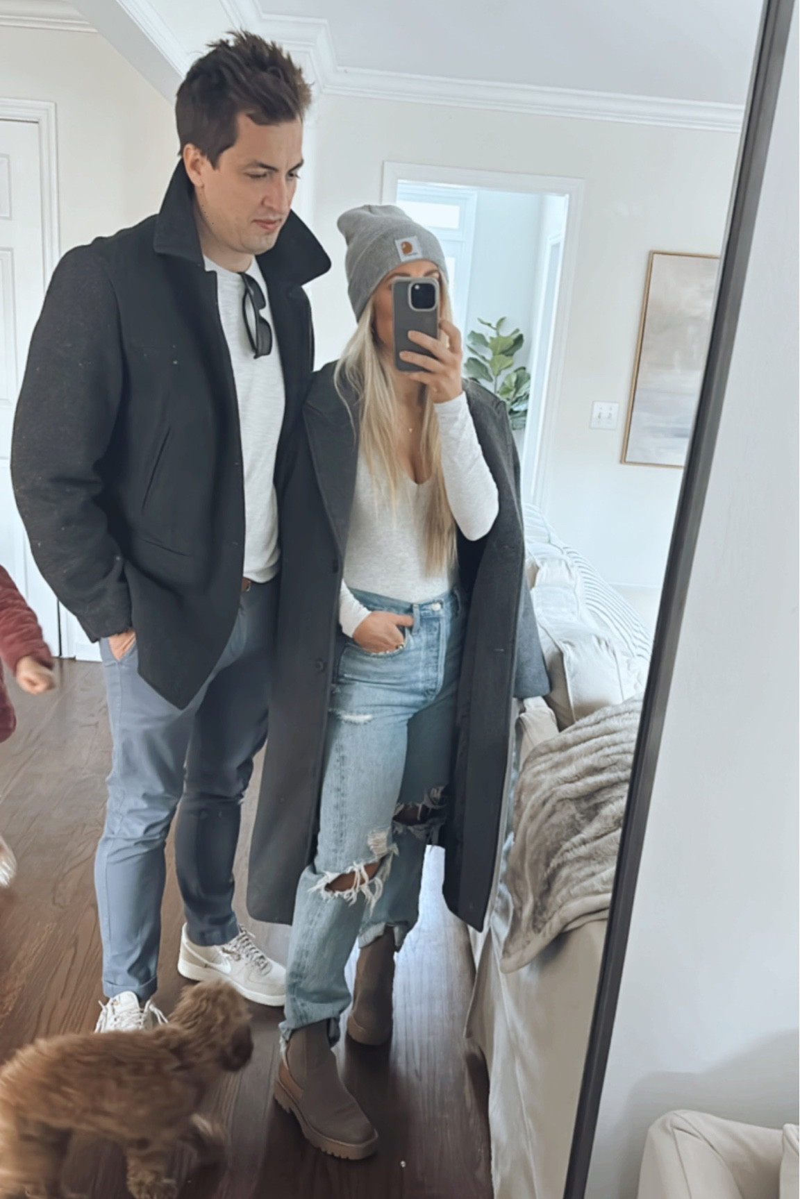 His and hers casual winter outfitt

#LTKmens #LTKSeasonal #LTKfamily