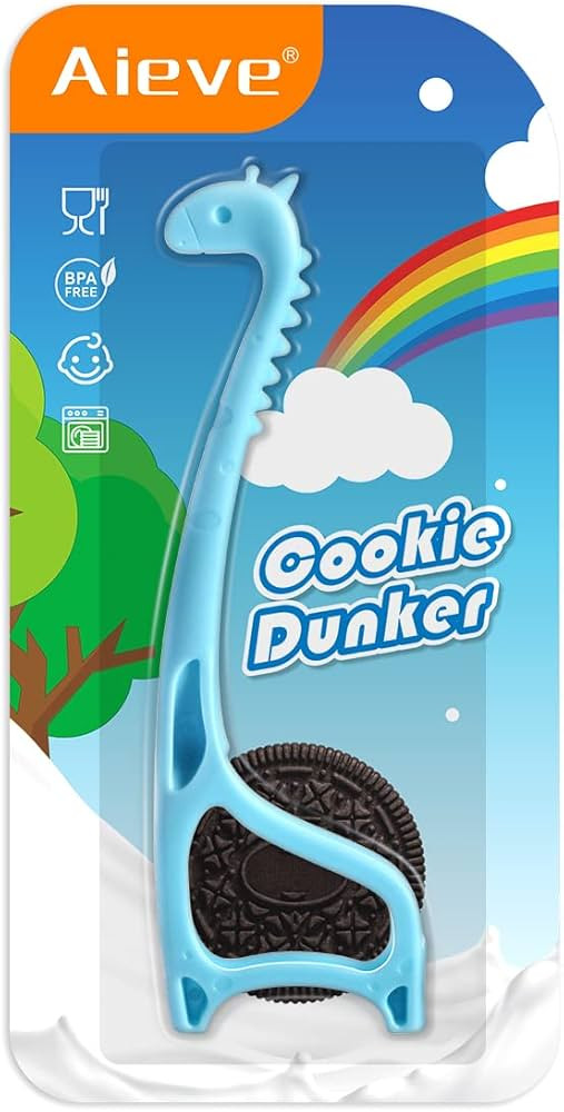 Aieve Cookie Dunker Compatible with Oreo, Cute Giraffe Cookie Dippers for Dunking Sandwich Cookie... | Amazon (US)