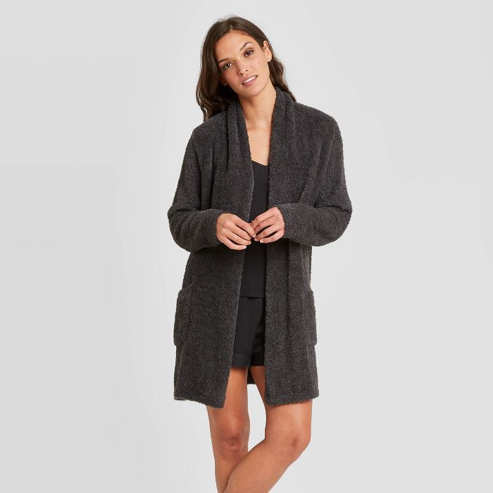 Women's Cozy Plush Sleep Cardigan - Stars Above™ | Target