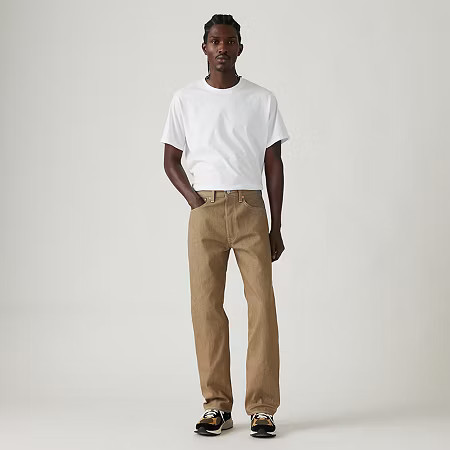 Levi's Mens 501 Regular Fit Straight Leg Jean, 31 32, Beige | JCPenney