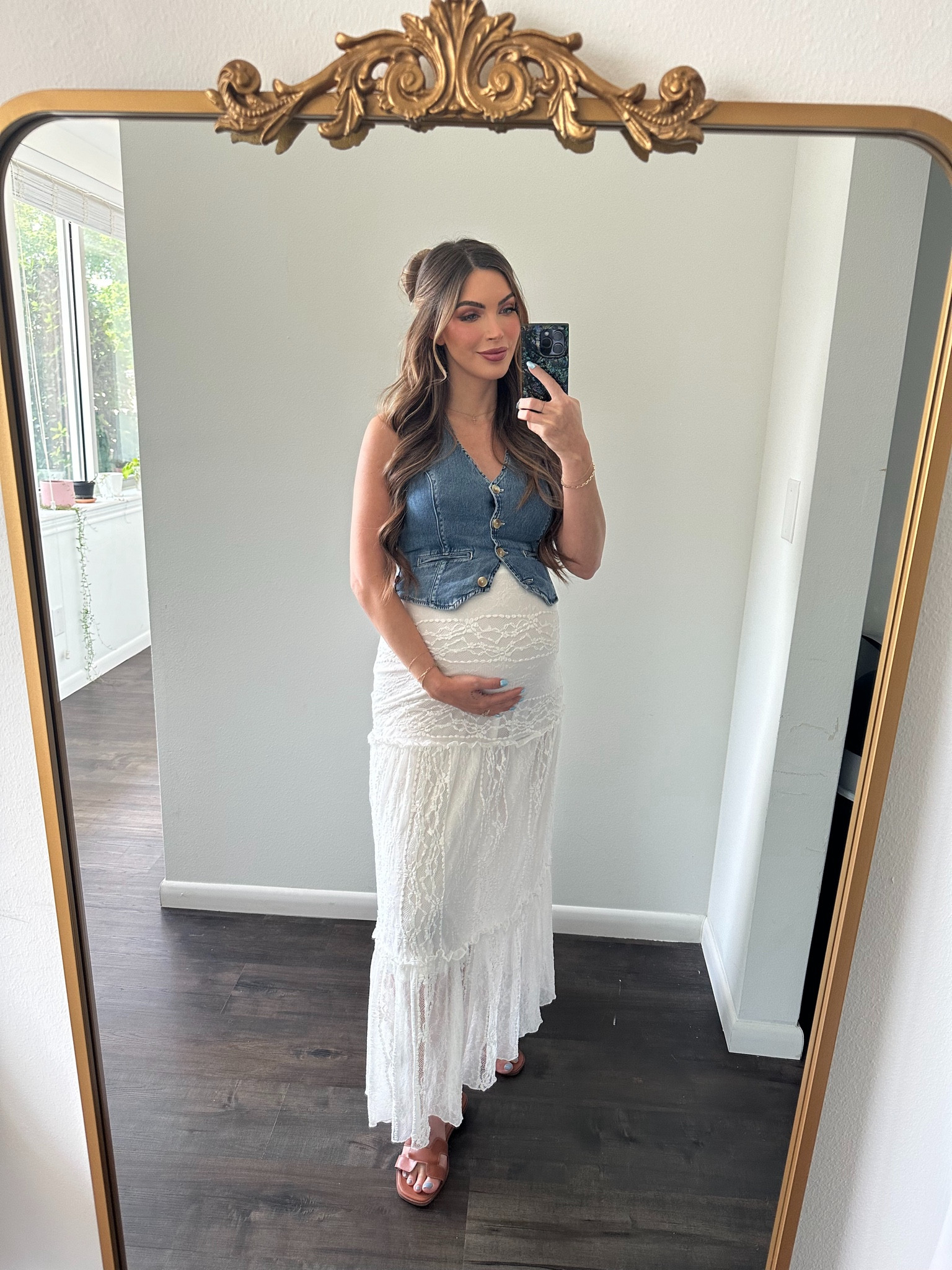 This bump-friendly outfit >>>

The skirt is from a local boutique so I found some other cute lookalikes! 

Skirt and vest are size smalll

#LTKbump #LTKbaby #LTKstyletip