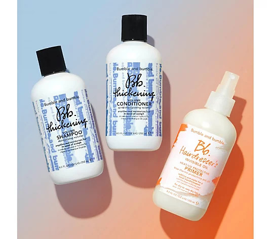 Bumble and bumble. Shampoo Conditioner, & HIO Primer Auto-Delivery - QVC.com | QVC