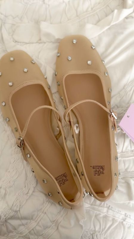 The most amazing Target jeweled mesh ballet flats are finally back in stock in several sizes. These are the absolute comfiest ballet flats. I canwalk in them for miles. They are also on trend and oh so cute! 

#LTKFindsUnder50 #LTKShoeCrush