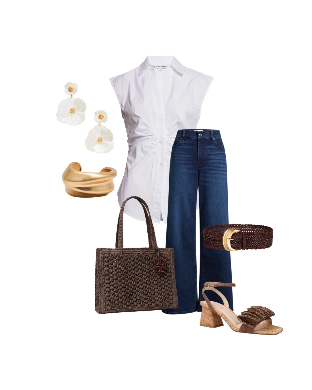 This white shirt from Veronica Beard is the perfect white shirt… the ruching is figure flattering and it looks nice with your wide leg jeans!!

#LTKOver40 #LTKootd #LTKSeasonal
