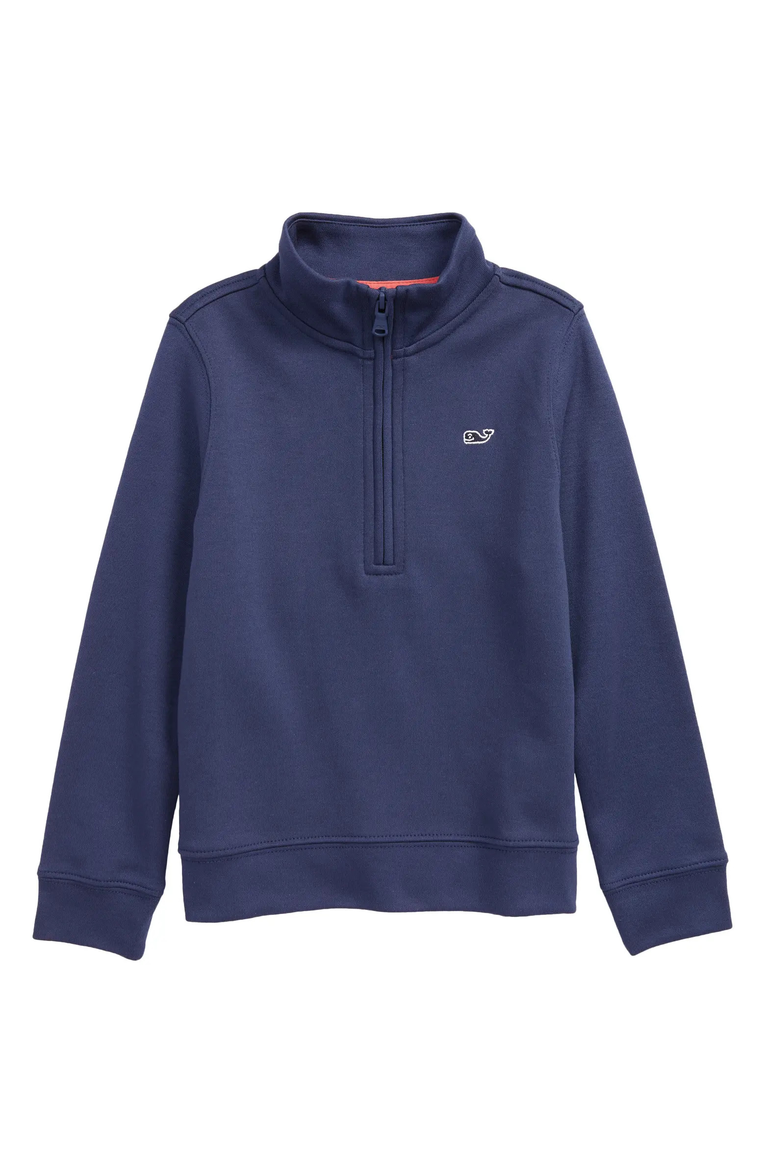 vineyard vines Kids' Exclusive Half Zip Pullover | Nordstrom | Nordstrom
