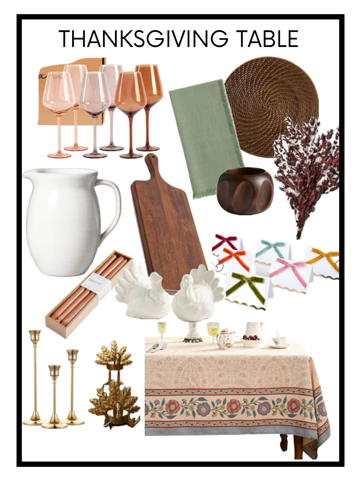 thanksgiving table setting 

#LTKSeasonal #LTKHoliday #LTKHome