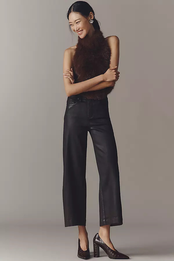 Anessa High-Rise Crop Wide-Leg Jeans | Anthropologie (US)