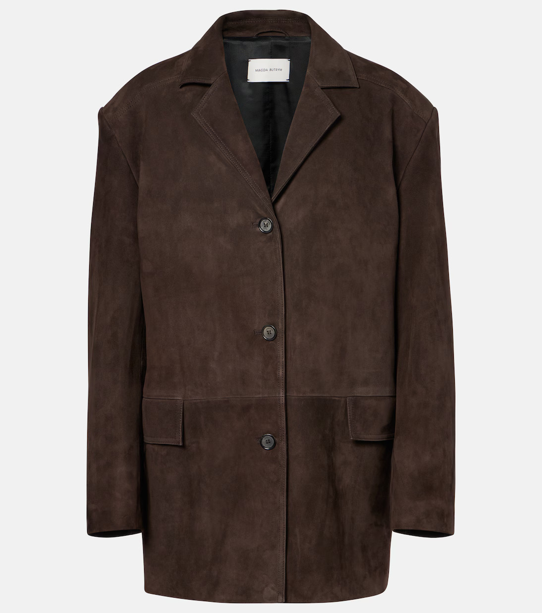 Oversize-Jacke aus Veloursleder | Mytheresa (DACH)